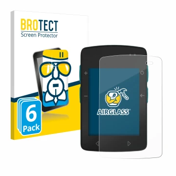 Front side of a product packaging with the brand logo BROTECT. Next to it is the device TwoNav Roc shown with the correspondin