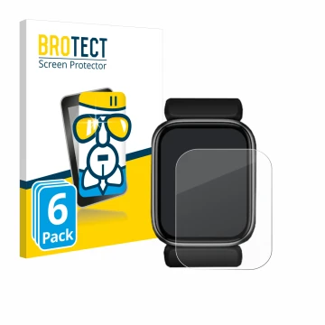 Front side of a product packaging with the brand logo BROTECT. Next to it is the device YHE BP Doctor Fit shown with the corre