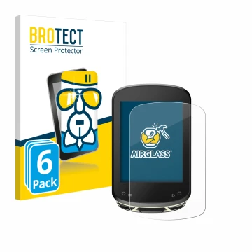Front side of a product packaging with the brand logo BROTECT. Next to it is the device Magene C506 SE shown with the correspo