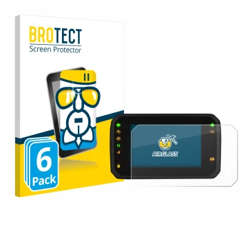 Front side of a product packaging with the brand logo BROTECT. Next to it is the device Honda ADV350 5