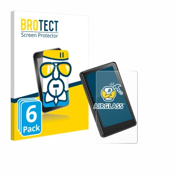 Front side of a product packaging with the brand logo BROTECT. Next to it is the device Bafang C020 3.4
