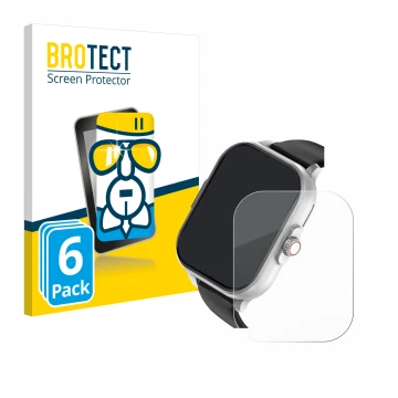 Front side of a product packaging with the brand logo BROTECT. Next to it is the device YYKY E02 2.01