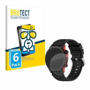 Front side of a product packaging with the brand logo BROTECT. Next to it is the device Popglory S136 shown with the correspon