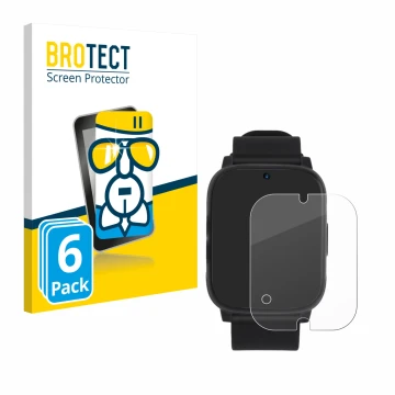 Front side of a product packaging with the brand logo BROTECT. Next to it is the device NikuTRAX NC83S shown with the correspo