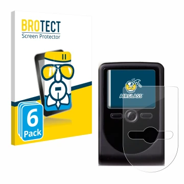 Front side of a product packaging with the brand logo BROTECT. Next to it is the device OneSpan DigiPass 760 shown with the co