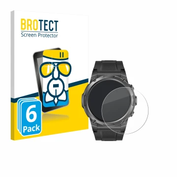 Front side of a product packaging with the brand logo BROTECT. Next to it is the device Gard Pro Ultra 3 shown with the corres