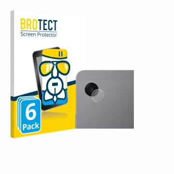 Front side of a product packaging with the brand logo BROTECT. Next to it is the device Samsung Galaxy Tab A11 8.7