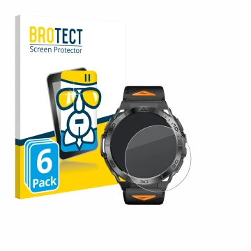 Front side of a product packaging with the brand logo BROTECT. Next to it is the device Rogbid Titan K shown with the correspo
