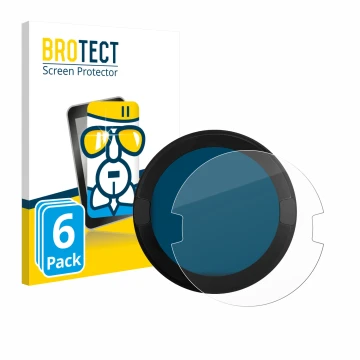 Front side of a product packaging with the brand logo BROTECT. Next to it is the device OOONO P-DISC NO2 shown with the corres