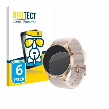 Front side of a product packaging with the brand logo BROTECT. Next to it is the device aeac AR01 1.32
