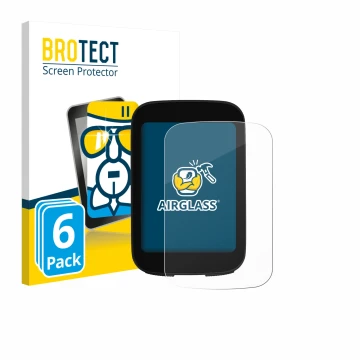 Front side of a product packaging with the brand logo BROTECT. Next to it is the device Bikevee ‎BKV300B 2.4