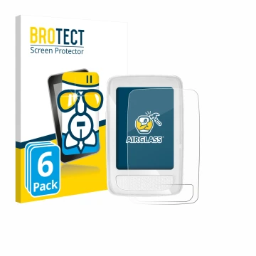 Front side of a product packaging with the brand logo BROTECT. Next to it is the device Giant Axact 14W shown with the corresp