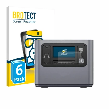 Front side of a product packaging with the brand logo BROTECT. Next to it is the device Aferiy P280 shown with the correspondi