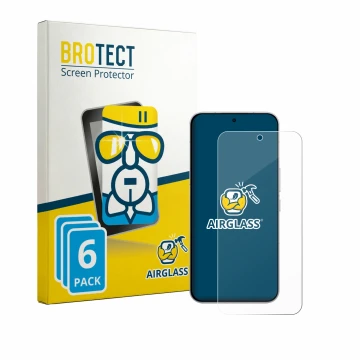 Front side of a product packaging with the brand logo BROTECT. Next to it is the device Oppo K15 Pro Plus shown with the corre