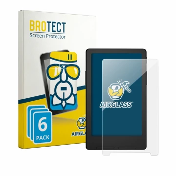 Front side of a product packaging with the brand logo BROTECT. Next to it is the device Xteink X4 Classic (X4 V2) shown with t