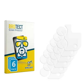 Front side of a product packaging with the brand logo BROTECT. Next to it is the corresponding screen protector.