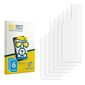 Front side of a product packaging with the brand logo BROTECT. Next to it is the corresponding screen protector.