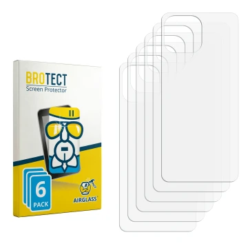 Front side of a product packaging with the brand logo BROTECT. Next to it is the corresponding screen protector.