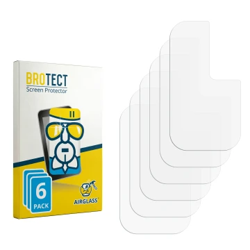 Front side of a product packaging with the brand logo BROTECT. Next to it is the corresponding screen protector.