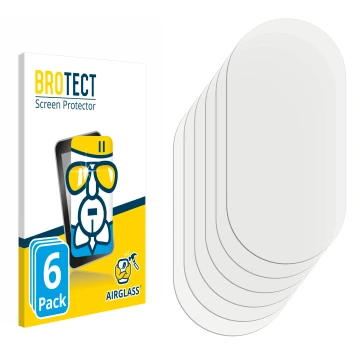 Front side of a product packaging with the brand logo BROTECT. Next to it is the corresponding screen protector.