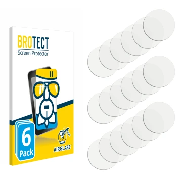 Front side of a product packaging with the brand logo BROTECT. Next to it is the corresponding screen protector.