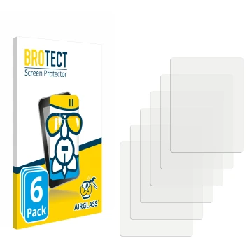 Front side of a product packaging with the brand logo BROTECT. Next to it is the corresponding screen protector.