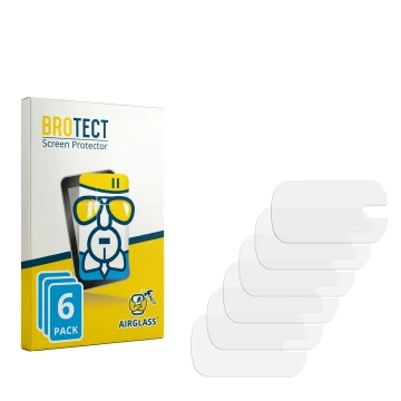 Front side of a product packaging with the brand logo BROTECT. Next to it is the corresponding screen protector.