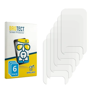 Front side of a product packaging with the brand logo BROTECT. Next to it is the corresponding screen protector.
