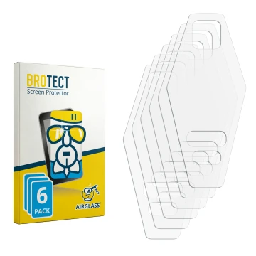 Front side of a product packaging with the brand logo BROTECT. Next to it is the corresponding screen protector.