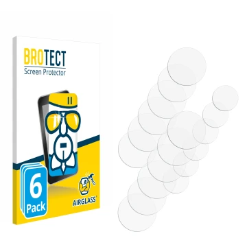 Front side of a product packaging with the brand logo BROTECT. Next to it is the corresponding screen protector.