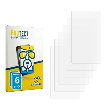 Front side of a product packaging with the brand logo BROTECT. Next to it is the corresponding screen protector.