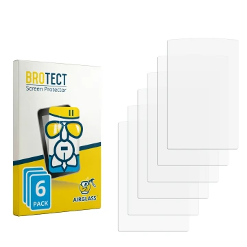 Front side of a product packaging with the brand logo BROTECT. Next to it is the corresponding screen protector.