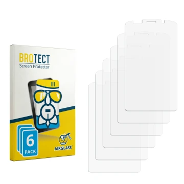 Front side of a product packaging with the brand logo BROTECT. Next to it is the corresponding screen protector.