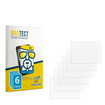 Front side of a product packaging with the brand logo BROTECT. Next to it is the corresponding screen protector.
