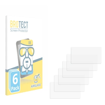 Front side of a product packaging with the brand logo BROTECT. Next to it is the corresponding screen protector.