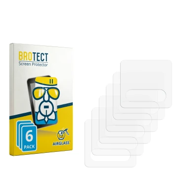 Front side of a product packaging with the brand logo BROTECT. Next to it is the corresponding screen protector.