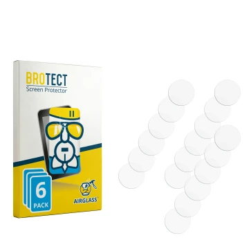 Front side of a product packaging with the brand logo BROTECT. Next to it is the corresponding screen protector.
