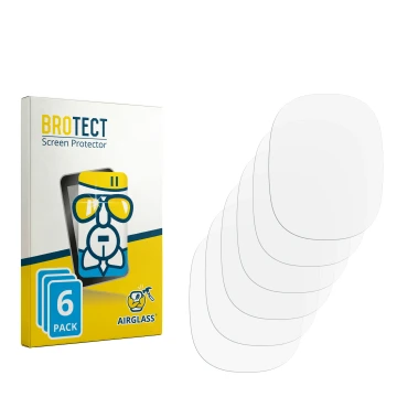 Front side of a product packaging with the brand logo BROTECT. Next to it is the corresponding screen protector.