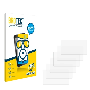 Front side of a product packaging with the brand logo BROTECT. Next to it is the corresponding screen protector.