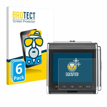 Front side of a product packaging with the brand logo BROTECT. Next to it is the device Hasselblad CFV II-2 50C 907X shown wit