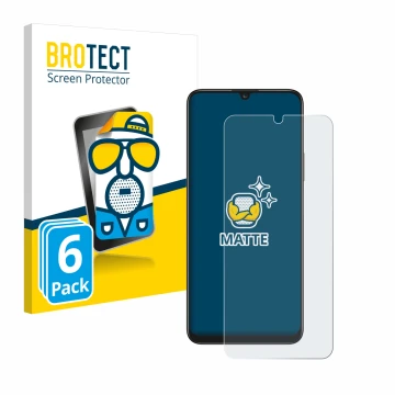 Front side of a product packaging with the brand logo BROTECT. Next to it is the device Honor X7 shown with the corresponding 