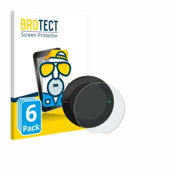 Front side of a product packaging with the brand logo BROTECT. Next to it is the device Beeline Velo 2 shown with the correspo