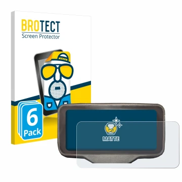 Front side of a product packaging with the brand logo BROTECT. Next to it is the device Horwin SK3 shown with the correspondin