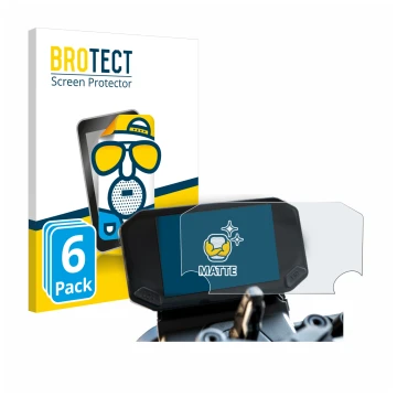 Front side of a product packaging with the brand logo BROTECT. Next to it is the device VOGE 350 AC shown with the correspondi