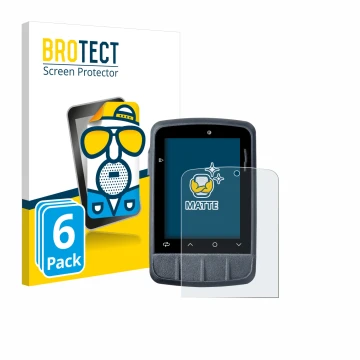 Front side of a product packaging with the brand logo BROTECT. Next to it is the device Giant Dash M200 shown with the corresp