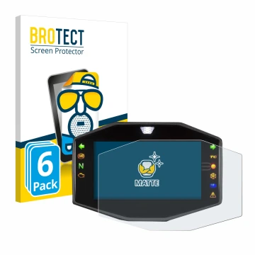 Front side of a product packaging with the brand logo BROTECT. Next to it is the device Suzuki V-Strom 1050DE 2020-2022 shown 