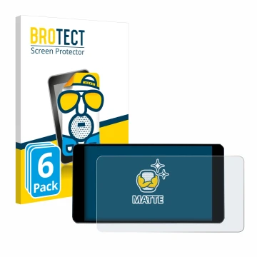 Front side of a product packaging with the brand logo BROTECT. Next to it is the device Zontes 350D shown with the correspondi