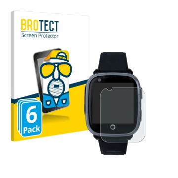 Front side of a product packaging with the brand logo BROTECT. Next to it is the device SoyMomo Space 1.0 shown with the corre