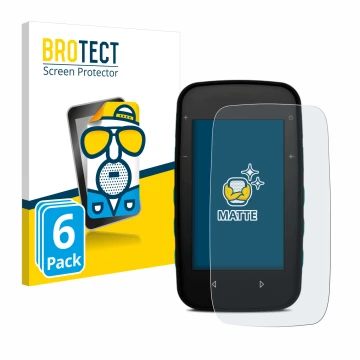 Front side of a product packaging with the brand logo BROTECT. Next to it is the device CompeGPS TwoNav Cross Plus shown with 