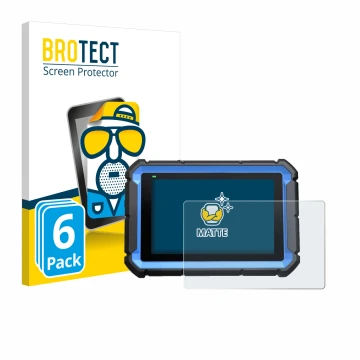 Front side of a product packaging with the brand logo BROTECT. Next to it is the device Topdon ArtiDiag Pro shown with the cor